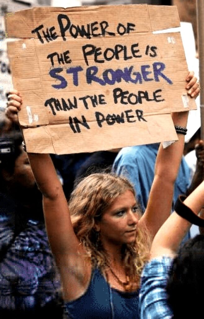 About TAP and more, "The power of the people is Stronger than the people in power"