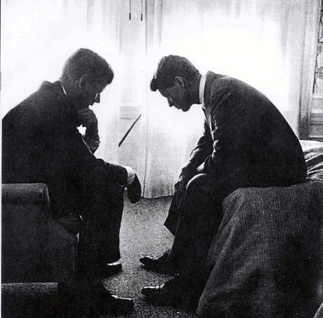 John and Robert Kennedy, 1960