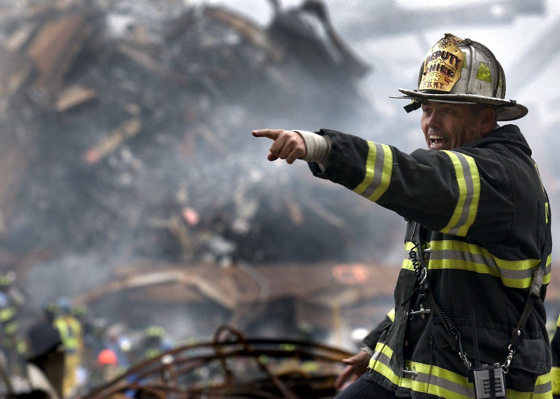 A fireman on 9/11/2001